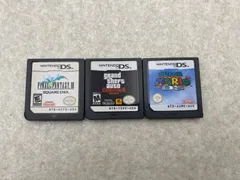ニンテンドーDS 海外版ソフト【動作品】 ソフトのみ3点