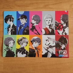 ペルソナ3 クリアファイル 特典 5点 ペルソナ3 クリアファイル 特典 5