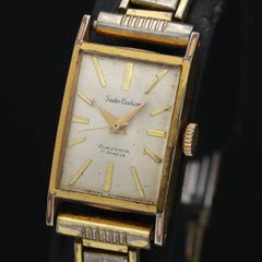 稼働品 SEIKO ファッション 手巻き スクエア 17石 レディース 腕時計