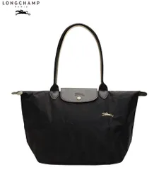 💖@ロンシャン トートバッグ ル・プリアージュ クラブ L ノワール