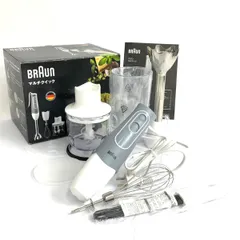 美品 BRAUN ブラウン ハンドブレンダー マルチクイック 箱付     　240002230504のサムネイル