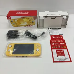 05w09777 【美品 Nintendo Switch Lite】ニンテンドースイッチライト 本体 イエロー ＊動作確認済＊  ◎中古品◎