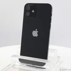 〔中古品〕 iPhone12 64GB ブラック MGHN3J／A SoftBank【262】