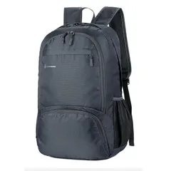 【新品】 [LEOLEO] 折りたたみ リュック 35L 軽量 大容量 ポケッタブル 登山用リュック 防水 コンパクト アウトドアバックパック 旅行 買い物 トレッキング バイク 通勤 携帯リュック 収納袋付き メンズ レディース (グレー) 0