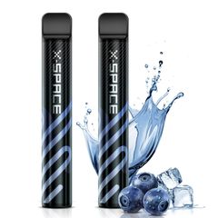 電子タバコ シーシャ ベイプ 使い捨て vape 2000回吸引可能 持ち運び便利 大容量 禁煙パイポ 禁煙グッズ 水蒸気タバコ 爆煙 フレーバースティック ニコチンなし タールなし X-SPACE MIXB