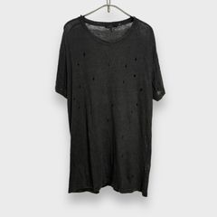 00s tシャツ 平成 y2k キラキラ ビーズ 短丈 黒 cityboy 希少 - メルカリ