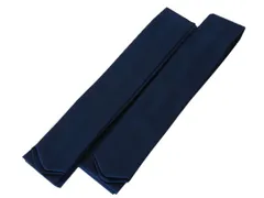 着物美人 送料込み 男腰紐 こしひも 2本組 日本製 男性腰紐 メンズ腰紐 紳士腰紐 腰紐 紐 男紐 男性紐 男 男性 メンズ 紳士 男着物 浴衣 和服 袴 着付け小物 和装小物 【 紺 無地 】m322020k