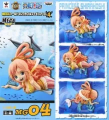 【中古】フィギュア しらほし姫 「ワンピース」 MEGAワールドコレクタブルフィギュアvol.4