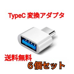 TypeC 変換アダプタ 6個セット