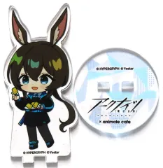 【中古】アクリルスタンド・アクリルパネル アーミヤ 「アークナイツ 5th Anniversary Fes. With You×animate cafe トレーディングアクリルスタンド」 通販限定