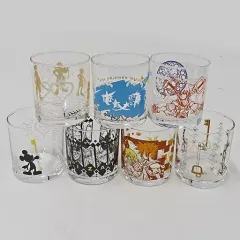 【中古】マグカップ・湯のみ 全7種セット グラス 「一番くじ キングダムハーツ～20th Anniversary～」 G賞