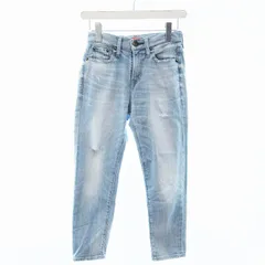 レッドカード RED CARD デニムパンツ ジーンズ ダメージ加工 W23 XS ライトブルー /ZS