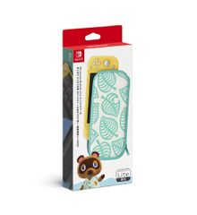 Switch Liteキャリングケース 【任天堂純正品】Nintendo あつまれ どうぶつの森エディション ~たぬきアロハ柄~(画面保護シート付き)