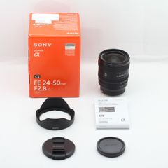 元箱付き■ほぼ新品■ SONY ソニー 標準ズームレンズ フルサイズ FE 24-50mm F2.8 G SEL2450G