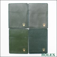 ROLEX純正 カードケース ギャランティーケース 保証書ケース 紙ギャラ 4枚セット vintage  ①