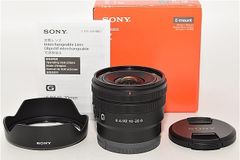 SONY ソニー 広角ズームレンズ APS-C E PZ 10-20mm F4 G Gレンズ SELP1020G　＃7606