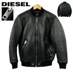 【美品】DIESEL シングルライダースジャケット 革ジャン DIESEL/ディーゼル 00SH28 L-HARDSTYLE ラムレザー シングル