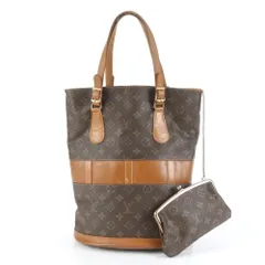 ルイヴィトン トートバッグ モノグラム バケツ型 ハンドバッグ レザー LOUIS VUITTON □413674 ルイヴィトン ◯バケツ型トートバッグ
