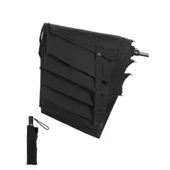 【 新品 未開封 】 KIZAWA 8本骨形状安定自動開閉傘 親骨65cm ［雨傘 /65cm］ ブラック A65XT-083UI-black 未使用 送料無料