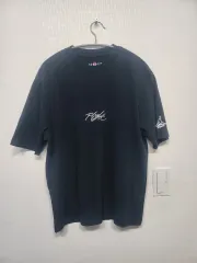 （ 95 ) 空気 ジョーダン フライト ESSENTIALS(エッセンシャルズ) 刺繡 ロゴ スポーツ ラウンドネック 半袖Tシャツ