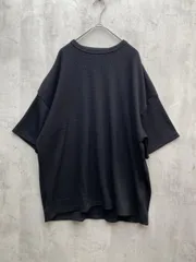 新品 MONO-MART モノマート SC709 度詰めドライタッチワッフル ルーズS/Sカットソー Tシャツ sizeM/黒 ■◆メンズ