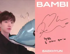 ベッキョン Bambi トレカ EXO ベッキョン トレカ ポストカード - メルカリ