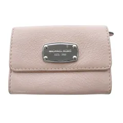 マイケルコース MICHAEL KORS キーリング付きコインケース ミニ財布 ロゴ ピンク