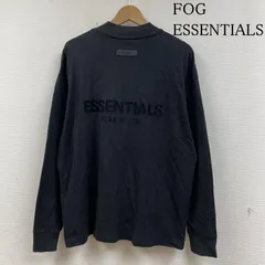 【正規品】美品　FOG ESSENTIALS ロングスリーブ　長袖　黒Mサイズ FOG ESSENTIALS tシャツ ESSENTIALS/エッセンシャルズ BACK LOGO