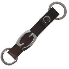 グッチ GUCCI キーリング アクセサリー ファッション小物 イタリア製 茶 ブラウン 1201 ■WYのサムネイル