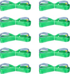 HELIX スリングベルト 10本セット 3m 幅50mm 使用荷重 2000kg 荷締め つり上げなどに使用 安全 高性能 ポリエステルスリング 高い安全性で 吊上げ 牽引 作業効率を向上 国内デザイン商品