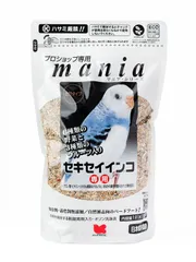 黒瀬ペットフード　ｍａｎｉａ（マニア）　セキセイインコ　１Ｌ（約７００ｇ）(鳥 フード、餌 、フード 、えさ 、とり 、エサ ）のサムネイル