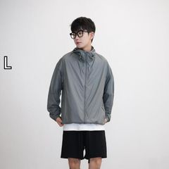 新品未使用 DANTON ダントン ナイロンフードコート グレージュ L