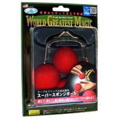 テンヨー(Tenyo) 手品 マジック スーパースポンジボール テーブルマジックの最高傑作! 世界からやってきた不思議 ワールドグレイテストマジック 初心者向け はじめてでもできるマジック かんたん手品 6歳以上 日本製