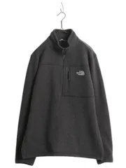 【お得なクーポン配布中!】 US企画 ノースフェイス ゴードン ライオンズ ハーフジップ フリース ジャケット メンズ L / The North Face アウトドア プルオーバー 灰