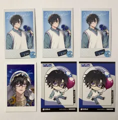 【まとめ売り】 にじさんじ VOLTACTION 四季凪アキラ チェキ風カード イラストカード 6枚セット