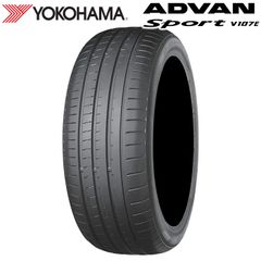 【2023年製】 送料無料 YOKOHAMA 225/45R19 96Y XL ADVAN Sport V107E アドバンスポーツ ヨコハマタイヤ サマータイヤ 夏タイヤ ラジアルタイヤ 1本