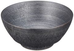新品 」 銀刷毛 直径約18×高さ8cm ラーメン鉢 ラーメン丼 究極の どんぶり 器 「 陶器 陶悦窯 食洗機対応 日本製 有田焼 R0123