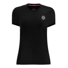 BIDI BADU(ビディバドゥ) ジュニア(ガールズ) CREW ゲームシャツ 「定番」 G1620002-BK ブラック(23y2mテニス)【メール便発送】(310519813)