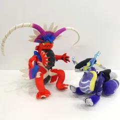 【小牧店】タグ無し　ミライドン・コライドンセット　ぬいぐるみ　ポケモンセンターオリジナル 【I712-1756】
