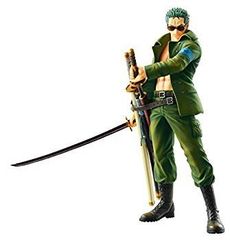 [중고](미사용·미개봉품) 이치 반 복권 원피스 ~military style~ B상 조로 피규어 전 1종 df5ndr3