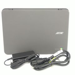Acer ノートパソコン Chromebook 11.6型WXGA液晶 日本語キーボード C731 スティールグレイ