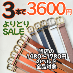 よりどりSALE　3本