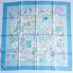 【最高級】 HERMES 【CARRE90/カレ90 小さな幸せのゲーム Le jeu des petits bonheurs】エルメス スカーフ  25070208