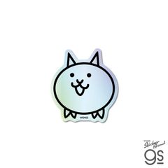 にゃんこ大戦争 ホログラムステッカーnya001(A×）
