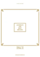 acidman バンドスコア the best 2002-2012 2冊セット ACIDMAN THE BEST 2002-2012［Disc2］ | シンコーミュージック