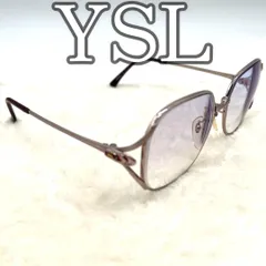 イヴサンローラン メガネフレーム 30-9623 度入り シルバー Yves Saint Laurent Eyeglass Frame Silver Prescription