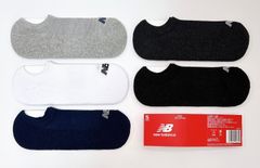 ニューバランス メンズ ローカット スニーカーソックス 5足組 25〜27cm 靴下 new balance コストコ