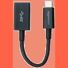 【特価商品】USB-C to USB-A 3.1 Gen1 メスアダプターケーブル変換器 ベーシック 高速5Gbps USB-IF認証取得 ノートパソコン/タブレット/スマートフォン用 ブラック