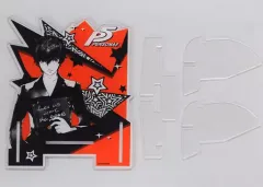 【中古】スマホ・モバイルスタンド(アクリル) [単品] 主人公 オリジナルスマホスタンド 「ペルソナ5 アクセサリーセット (PS4/PS3用)」