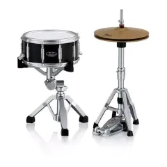 【中古】トレーディングフィギュア SNARE DRUM＆HI-HAT 「Pearl Drums Miniature Collection」